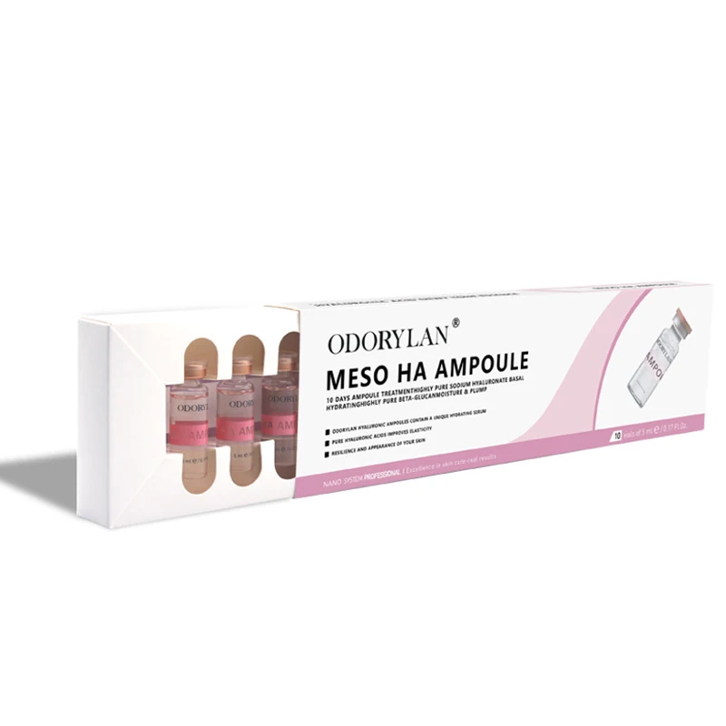 2020 Newest 5ml Pure Micro Molecular Cross-linked Hyaluronic Acid Ampoule Mesotherapy Collagen HA Hyaluronic Acid Skin Whitening
2020 Newest 5ml Pure Micro Molecular Cross-linked Hyaluronic Acid Ampoule Mesotherapy Collagen HA Hyaluronic Acid Skin Whitening