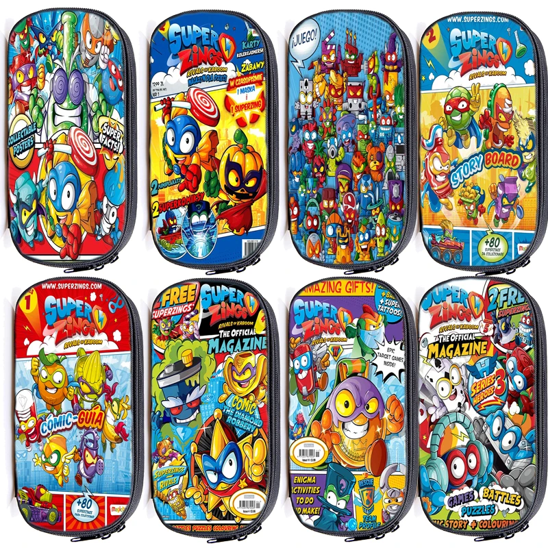 Super Zings Cosmetic Case Kids Cartoon Game Pencil Case Large Capacity Multifunction Sotrage Bags Children School Supplies
Super Zings Cosmetic Case Kids Cartoon Game Pencil Case Large Capacity Multifunction Sotrage Bags Children School Supplies