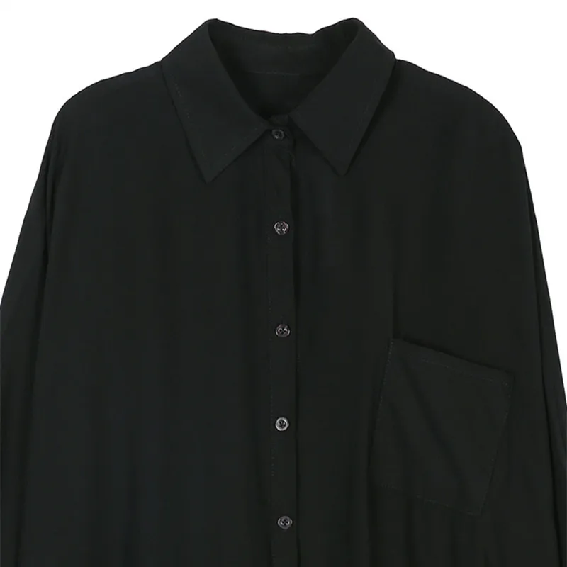 Johnature 2021 New Simple Batwing Plus Size Loose Womens Tops And Blouses Spring Solid Color Long Irregular Female Shirts
Johnature 2021 New Simple Batwing Plus Size Loose Womens Tops And Blouses Spring Solid Color Long Irregular Female Shirts
