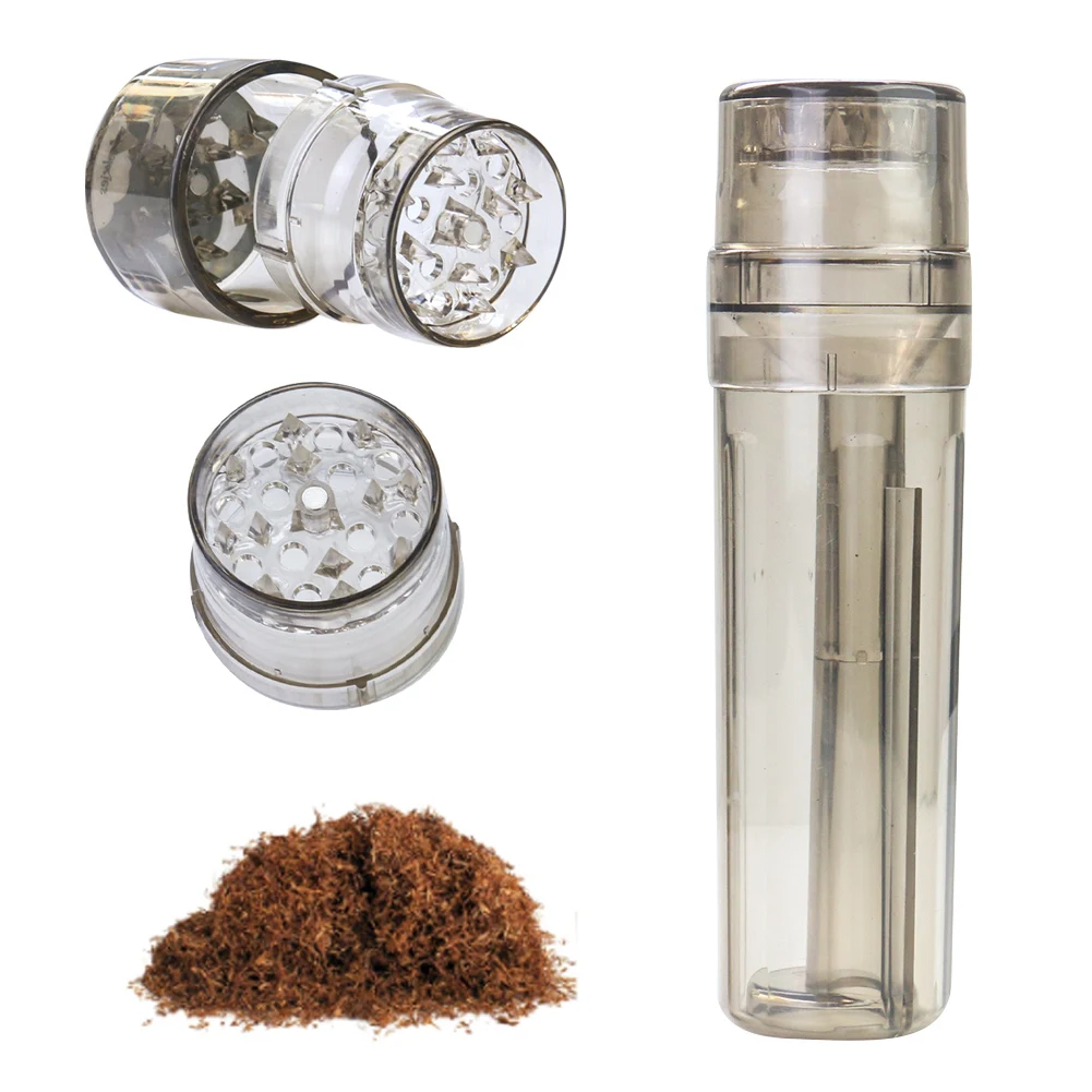 Plastic Tobacco Grinder Joint Roller 4-layer Weed Grinders Smoking Accessories Rolling Paper Manual Cone Cigarette Maker Tools
Plastic Tobacco Grinder Joint Roller 4-layer Weed Grinders Smoking Accessories Rolling Paper Manual Cone Cigarette Maker Tools