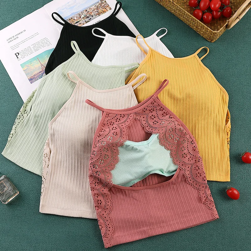 Live Broadcast New Thread Back Hollowed Out Underwear Women's Non Steel Ring Breathable Suspender Vest Lace Sexy Outer Wear Wrap
Live Broadcast New Thread Back Hollowed Out Underwear Women's Non Steel Ring Breathable Suspender Vest Lace Sexy Outer Wear Wrap
