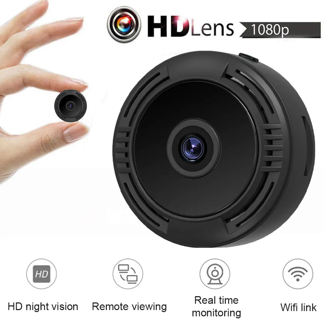 Mini Camera 1080P HD Camcorders Loop Recording ip camera Smart DVR Security Camera For Smart Home Security
Mini Camera 1080P HD Camcorders Loop Recording ip camera Smart DVR Security Camera For Smart Home Security