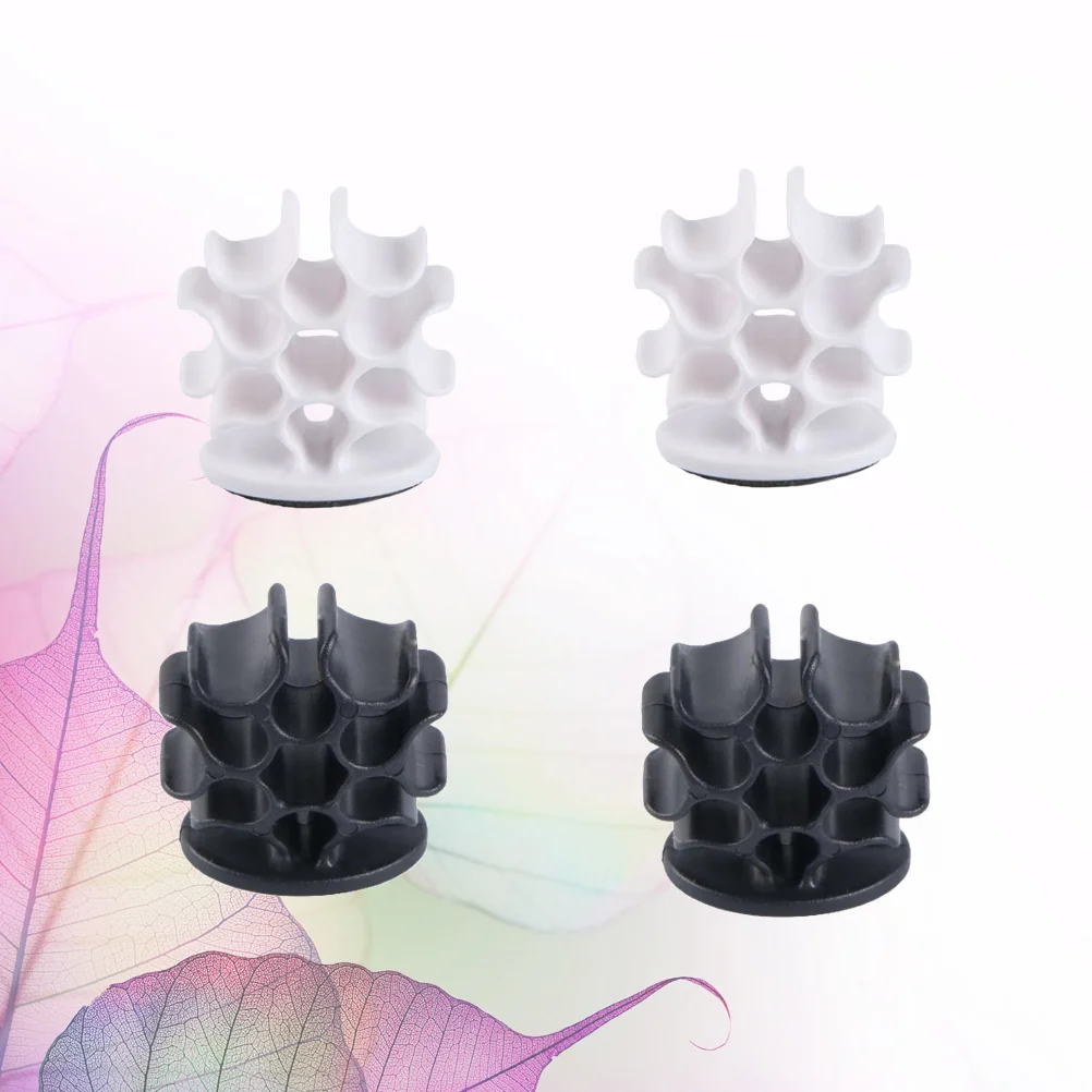 4pcs Practical Bobbin Winder Creative Cable Wire Wrapper for Desktop Sorting Use (Black and White 2pcs for Each)
4pcs Practical Bobbin Winder Creative Cable Wire Wrapper for Desktop Sorting Use (Black and White 2pcs for Each)