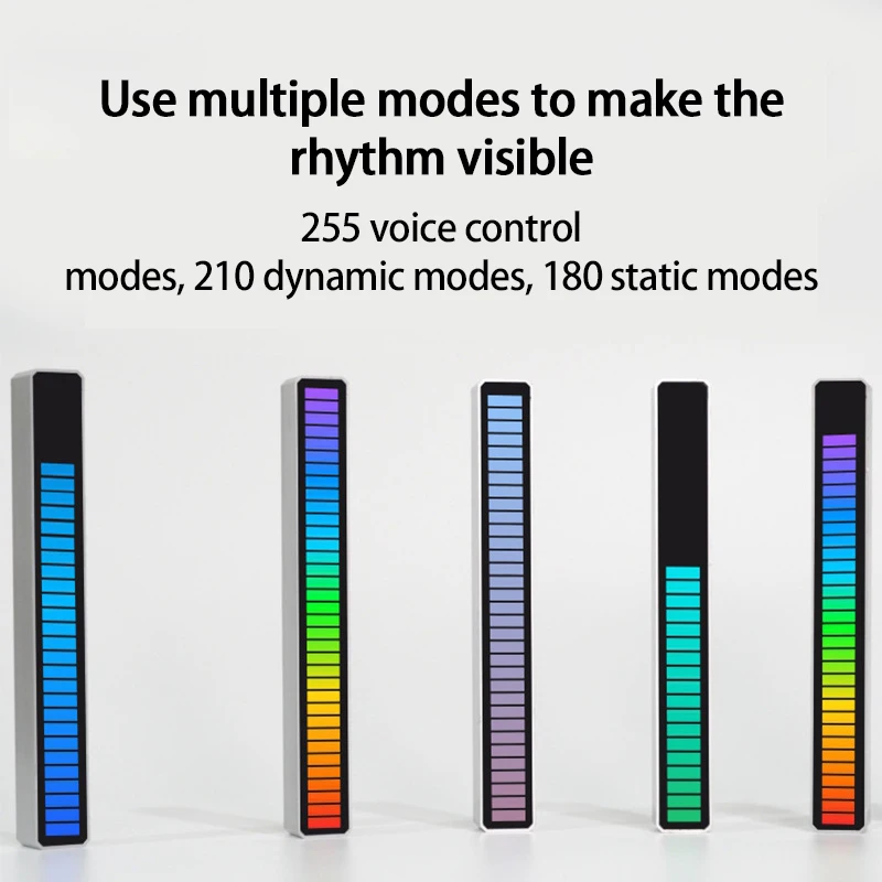 32LED Adjustable Voice-activated Pickup Rhythm Light Car Atmosphere RGB Colorful LED Sound Music Rhythm Light USB Rhythm Light
32LED Adjustable Voice-activated Pickup Rhythm Light Car Atmosphere RGB Colorful LED Sound Music Rhythm Light USB Rhythm Light