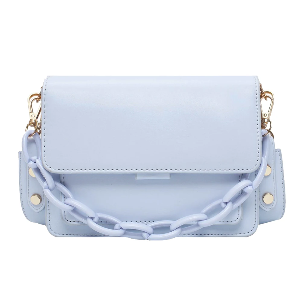 Винтажная сумка через плечо из искусственной кожи, Женская однотонная маленькая сумка на цепочке через плечо, популярная простая Женская П... 
Винтажная сумка через плечо из искусственной кожи, Женская однотонная маленькая сумка на цепочке через плечо, популярная простая Женская П...