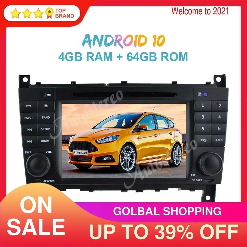 Android 10 4G 64G Car NO DVD Player GPS navigation For Benz C-Class W203 2004-2007 auto head unit multimedia radio tape recorder
Android 10 4G 64G Car NO DVD Player GPS navigation For Benz C-Class W203 2004-2007 auto head unit multimedia radio tape recorder