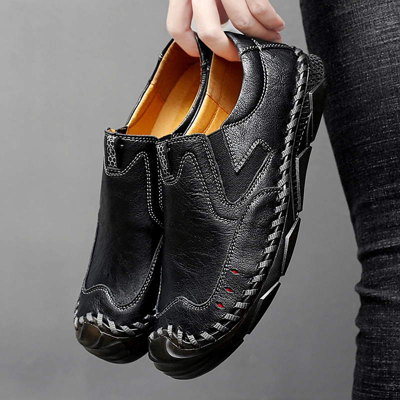 Shoes 2020 Casual Shoes Men Leather Men's Classic Trends Fashion Black Man Mens Genuine Dress For Slip On
Shoes 2020 Casual Shoes Men Leather Men's Classic Trends Fashion Black Man Mens Genuine Dress For Slip On