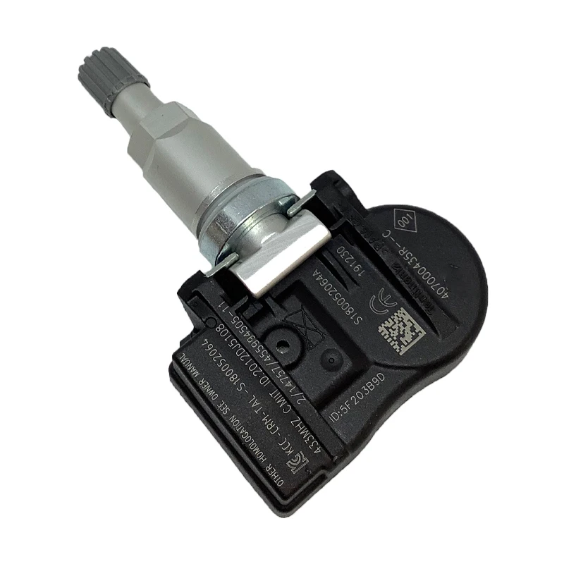 TPMS Tire Pressure Sensor 407000435R For Renault Megane Laguna Fluence Latitude 433MHZ 40700-0435R S180052064Z
TPMS Tire Pressure Sensor 407000435R For Renault Megane Laguna Fluence Latitude 433MHZ 40700-0435R S180052064Z