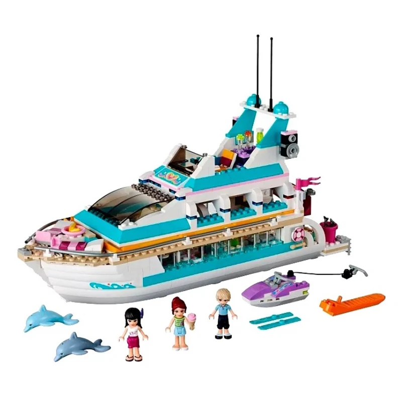 Designer cruise liner 10172 (41015) friends friends friend girlfriend dream world block children's toy for girls Building blocks
Designer cruise liner 10172 (41015) friends friends friend girlfriend dream world block children's toy for girls Building blocks