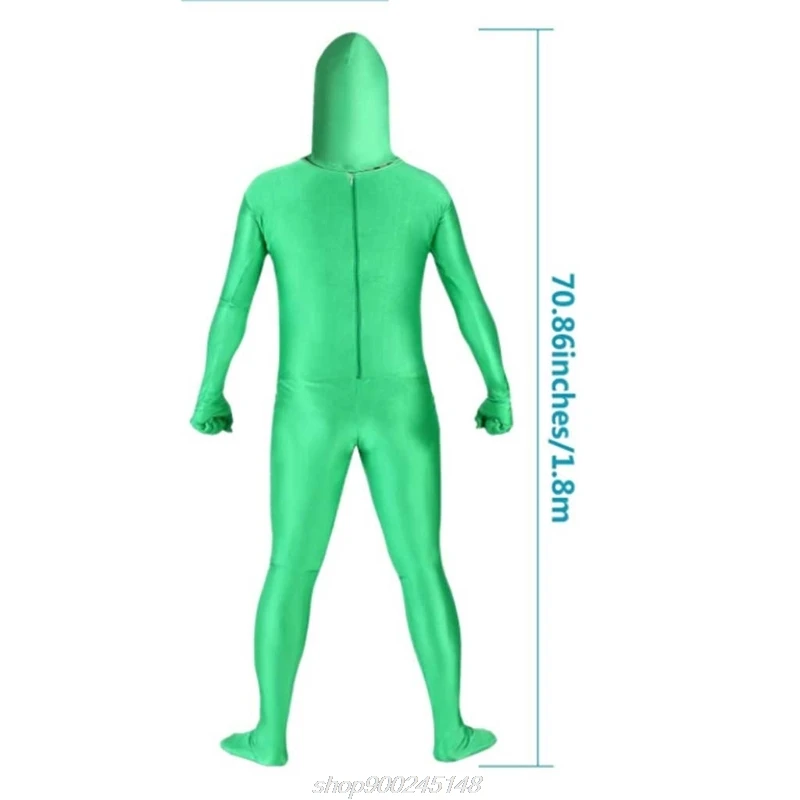 Photography Green Full Bodysuit Stretchy Green Screen Suit for Photo Invisible Effect Polyester Greenman Costume J09 21 Dropship
Photography Green Full Bodysuit Stretchy Green Screen Suit for Photo Invisible Effect Polyester Greenman Costume J09 21 Dropship