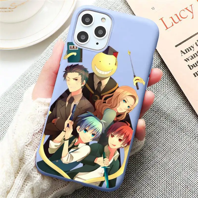 Japan anime Assassination Classroom Phone Case Candy Color for iPhone 6 7 8 11 12 s mini pro X XS XR MAX Plus
Japan anime Assassination Classroom Phone Case Candy Color for iPhone 6 7 8 11 12 s mini pro X XS XR MAX Plus