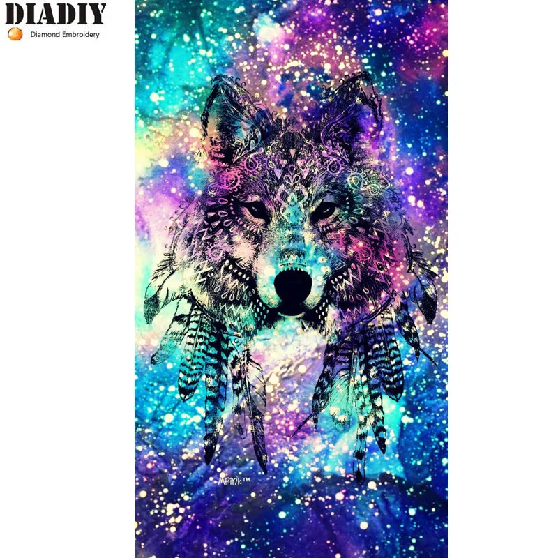5D DIY Diamond Painting Embroidery Full round Diamond Cross Stitch Dream Wolf Rhinestone Mosaic Painting Decor Gift
5D DIY Diamond Painting Embroidery Full round Diamond Cross Stitch Dream Wolf Rhinestone Mosaic Painting Decor Gift