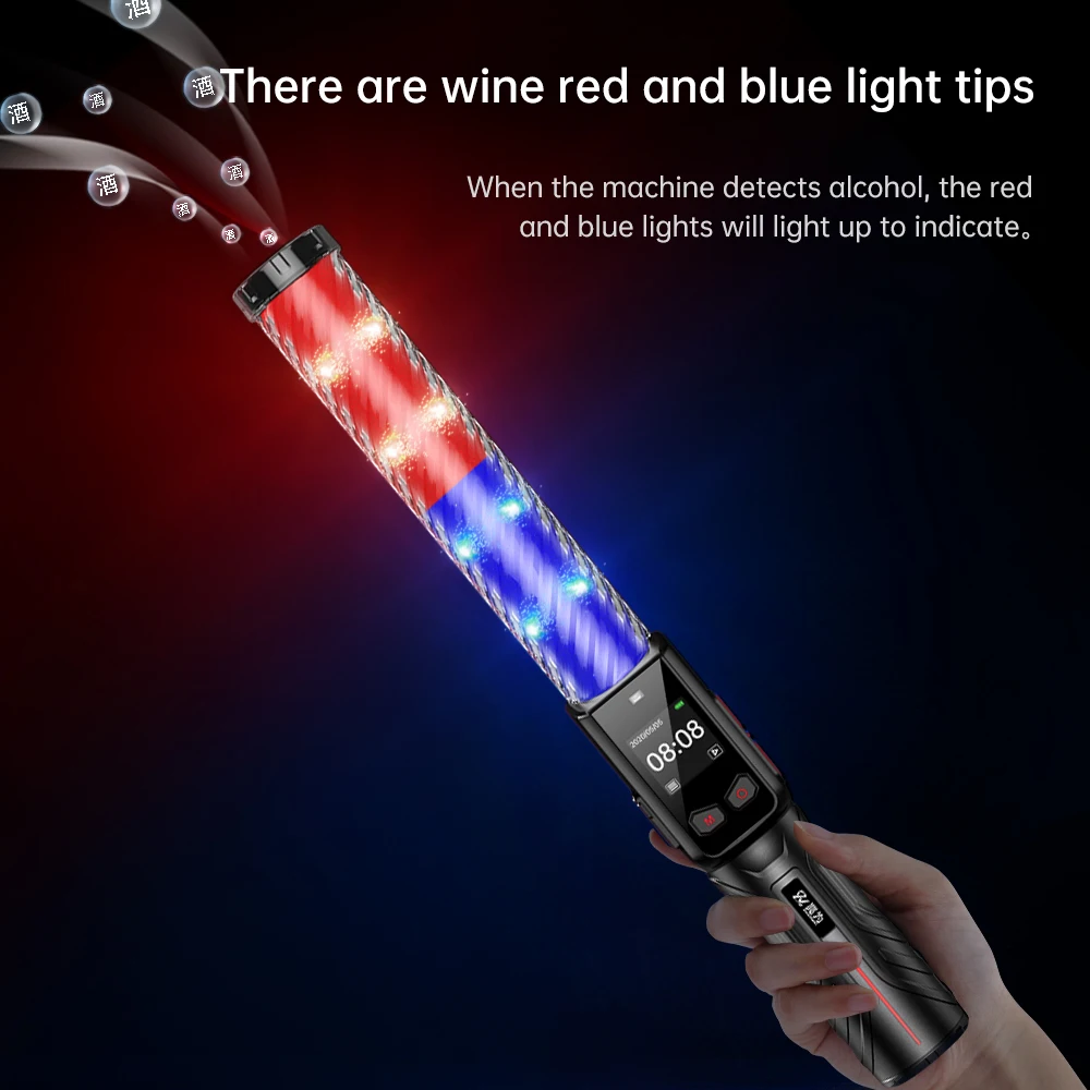drunk driving breath alcohol tester digital Police alcohol tester fast test high precision digital alcohol tester LCD
drunk driving breath alcohol tester digital Police alcohol tester fast test high precision digital alcohol tester LCD