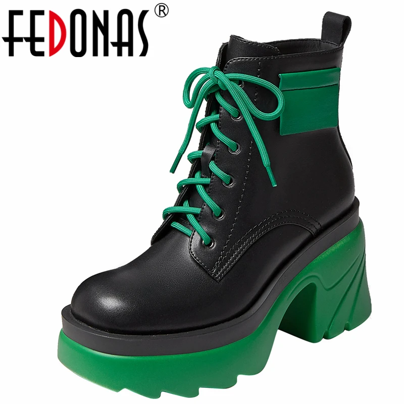 FEDONAS Popular Women Ankle Boots Genuine Leather Platforms Outdoor Casual Pumps Shoes Woman Brand Autumn Winter Motorcycle Boot
FEDONAS Popular Women Ankle Boots Genuine Leather Platforms Outdoor Casual Pumps Shoes Woman Brand Autumn Winter Motorcycle Boot