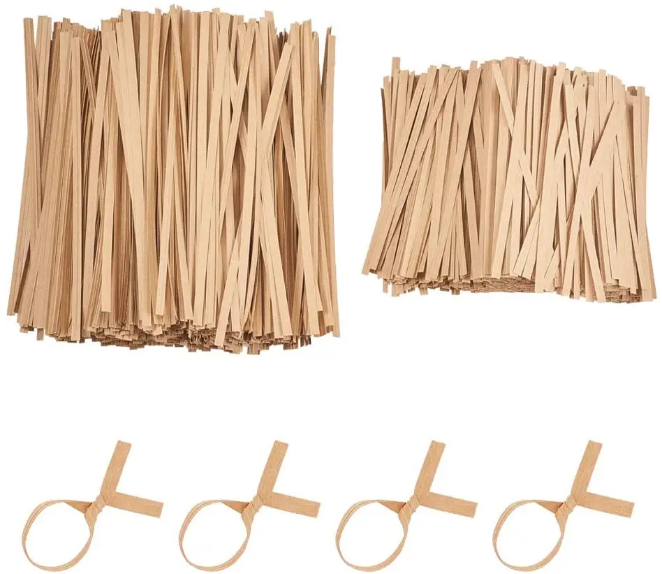 2000pcs 2 Sizes Craft Paper Twist Tie 0.4 0.6 Inch Iron Bendable Twist Wire for Party Favors Cellophane Bag Packing
2000pcs 2 Sizes Craft Paper Twist Tie 0.4 0.6 Inch Iron Bendable Twist Wire for Party Favors Cellophane Bag Packing