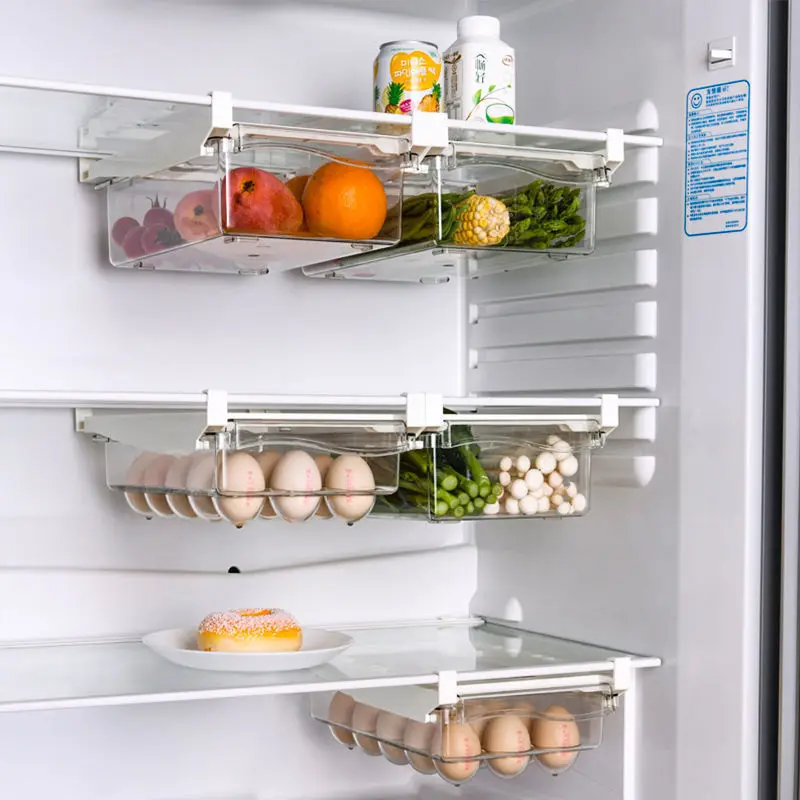 Multifunctional Refrigerator Egg Storage Box Fresh-keeping Box Drawer Type Egg Box Fruit And Vegetable Box Hanging Household
Multifunctional Refrigerator Egg Storage Box Fresh-keeping Box Drawer Type Egg Box Fruit And Vegetable Box Hanging Household