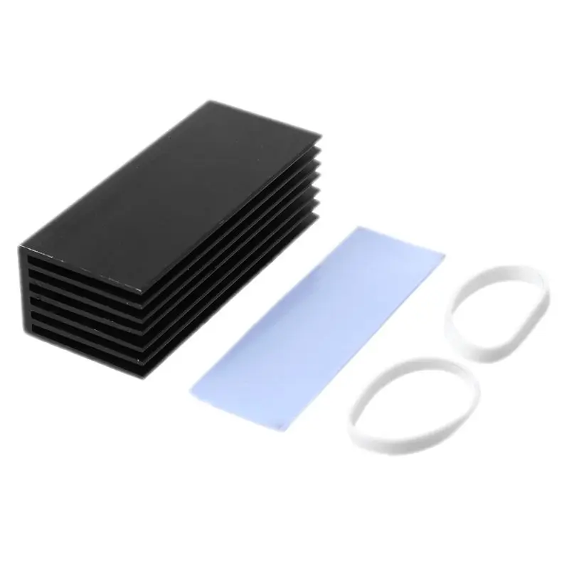 1Set Aluminum Heatsink Cooling Thermal Pad Cooling Radiator Cooler For NVME for M.2 NGFF SSD Solid State Hard Drive Disk
1Set Aluminum Heatsink Cooling Thermal Pad Cooling Radiator Cooler For NVME for M.2 NGFF SSD Solid State Hard Drive Disk