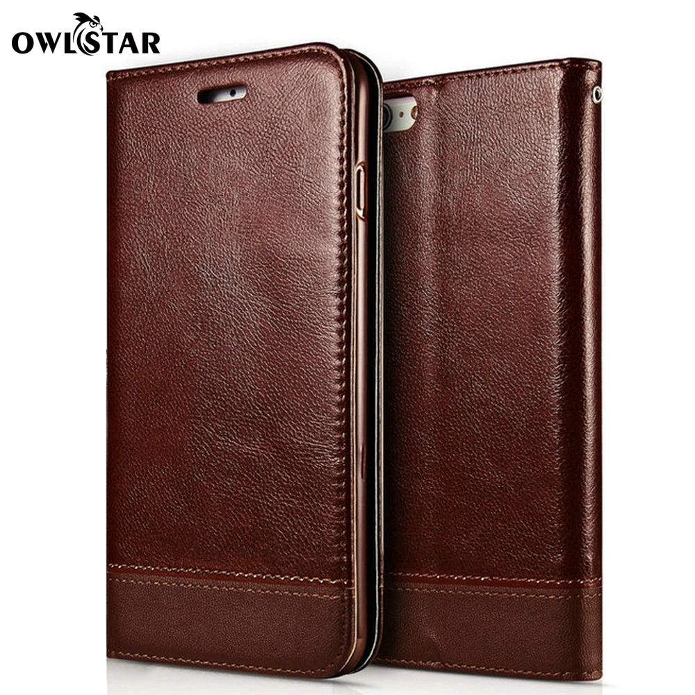 Роскошный флип чехол OWLSTAR для apple iPhone SE 2020 6 S s 7 8 Plus X XS XR 11 Pro Max кожаный бумажник