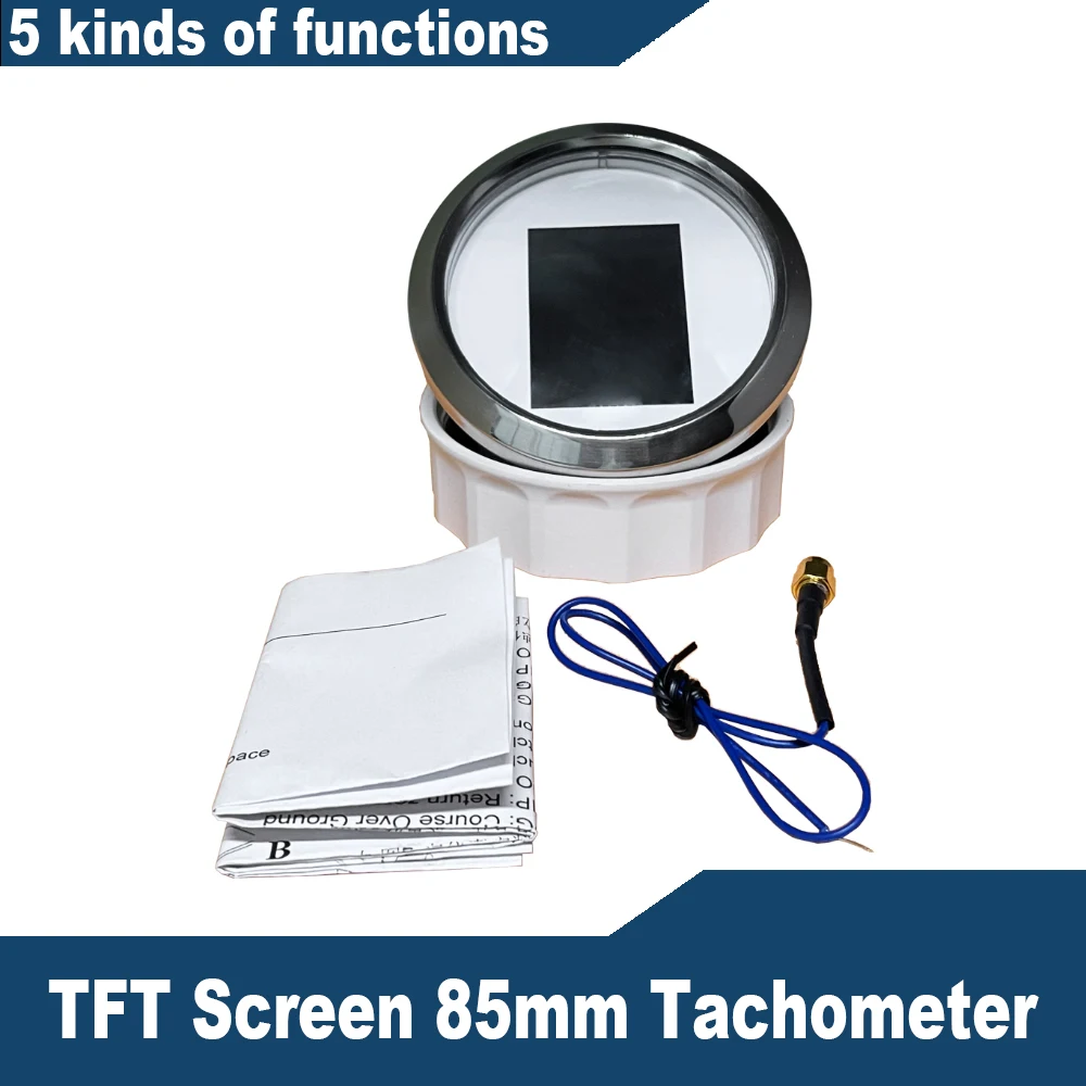 85mm 5 in 1 Multi-functional Gauge Meter Digital Tachometer 9-32V Fuel Level Water Temp Oil Pressure 0~10Bar With Alarm
85mm 5 in 1 Multi-functional Gauge Meter Digital Tachometer 9-32V Fuel Level Water Temp Oil Pressure 0~10Bar With Alarm