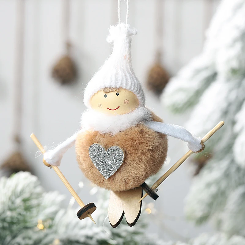 

Christmas Tree Snowman Doll Ornaments Merry Christmas Decorations For Home Wooden 2022 Xmas Happy New Year Pendant Navidad Noe