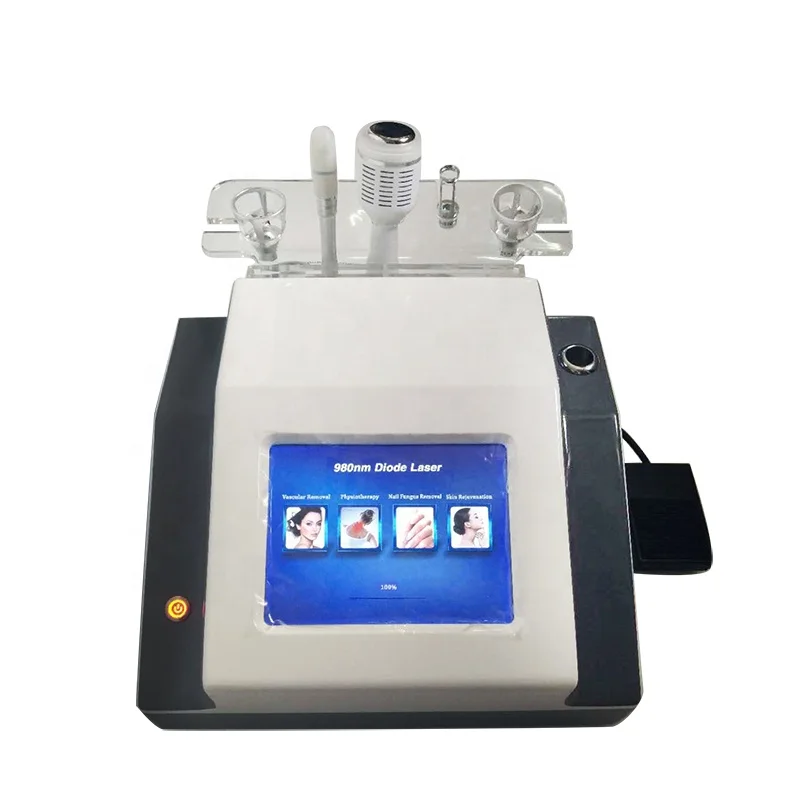 Portable 4 in 1 980nm diode Spider Vein Removal Machine Vascular Removal 980nm Diode Laser Machine
Portable 4 in 1 980nm diode Spider Vein Removal Machine Vascular Removal 980nm Diode Laser Machine