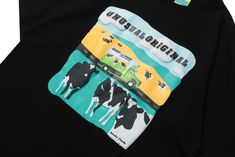 Mens Cows Farm Print T Shirt Unisex HipHop Casual Short Sleeve t shirts 2021SS Male Oversize Tshirts 100%Cotton Sky Blue Tops
Mens Cows Farm Print T Shirt Unisex HipHop Casual Short Sleeve t shirts 2021SS Male Oversize Tshirts 100%Cotton Sky Blue Tops