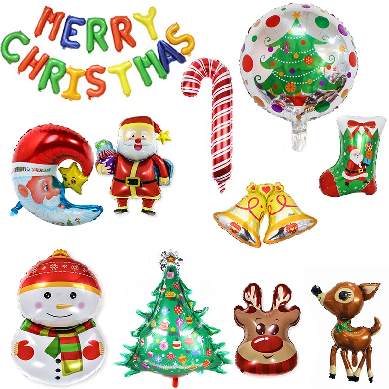 Christmas Balloons Snowman Santa Claus Ballon Globos Xmas Elk Penguin Foil Balloons Christmas Tree Decorations Toys New Year
Christmas Balloons Snowman Santa Claus Ballon Globos Xmas Elk Penguin Foil Balloons Christmas Tree Decorations Toys New Year