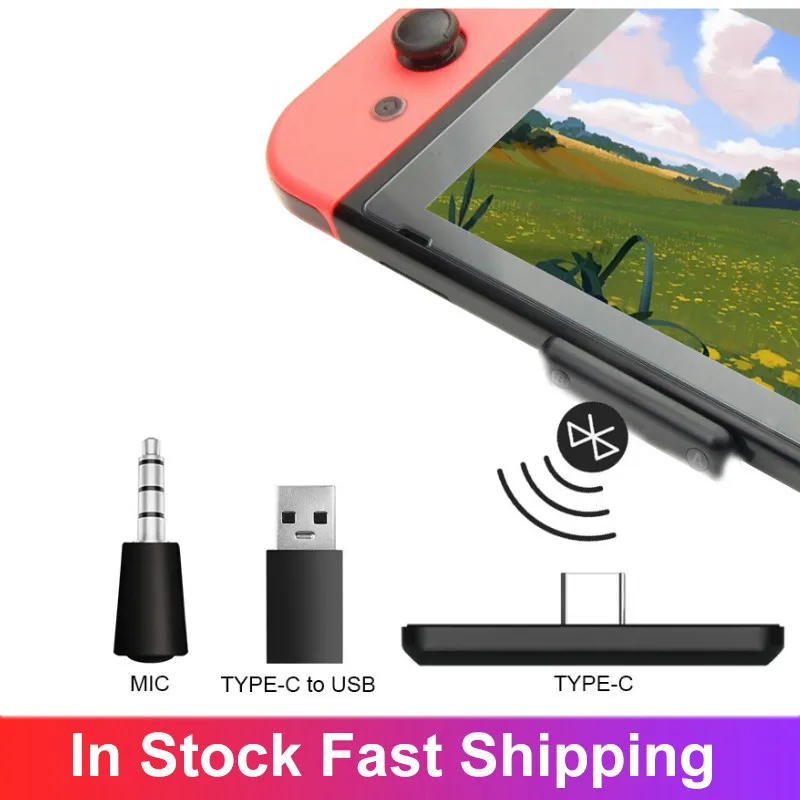 Wireless Adapter Wireless Bluetooth Audio Game Controller Converter For Switch PS4 Plug For Nintendo Switch Transmitte Receiver
Wireless Adapter Wireless Bluetooth Audio Game Controller Converter For Switch PS4 Plug For Nintendo Switch Transmitte Receiver