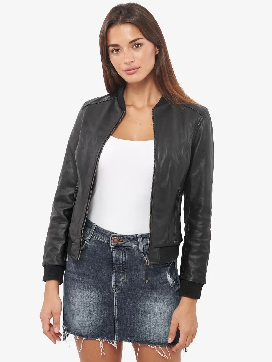 VAINAS European Brand Women Genuine Buffalo leather jacket for women Real leather Motorcycle jackets Biker jackets Niovi
VAINAS European Brand Women Genuine Buffalo leather jacket for women Real leather Motorcycle jackets Biker jackets Niovi