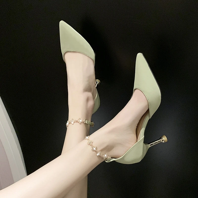 Sandal For Women 2021 Summer New Diamond Sandals Ladies Pointed Toe Buckle Strap High Heels Pumps Women's Shoes Sandalias Mujer
Sandal For Women 2021 Summer New Diamond Sandals Ladies Pointed Toe Buckle Strap High Heels Pumps Women's Shoes Sandalias Mujer