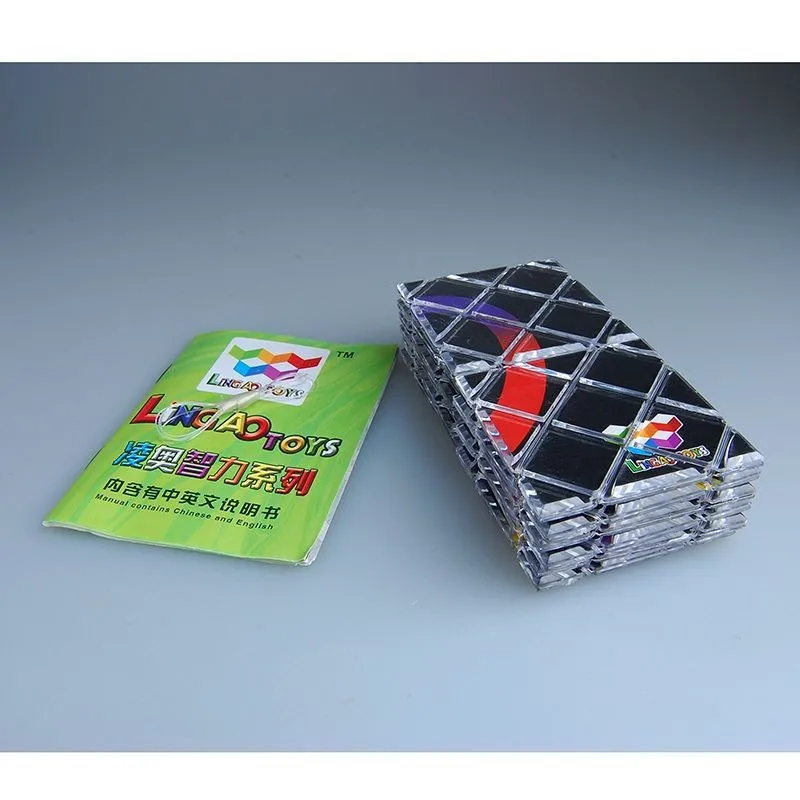 LingAo 12 pcs Magic cube LeadingStar Lingao pieces 12-in-1 Sheet IQ Test Board zk30 |