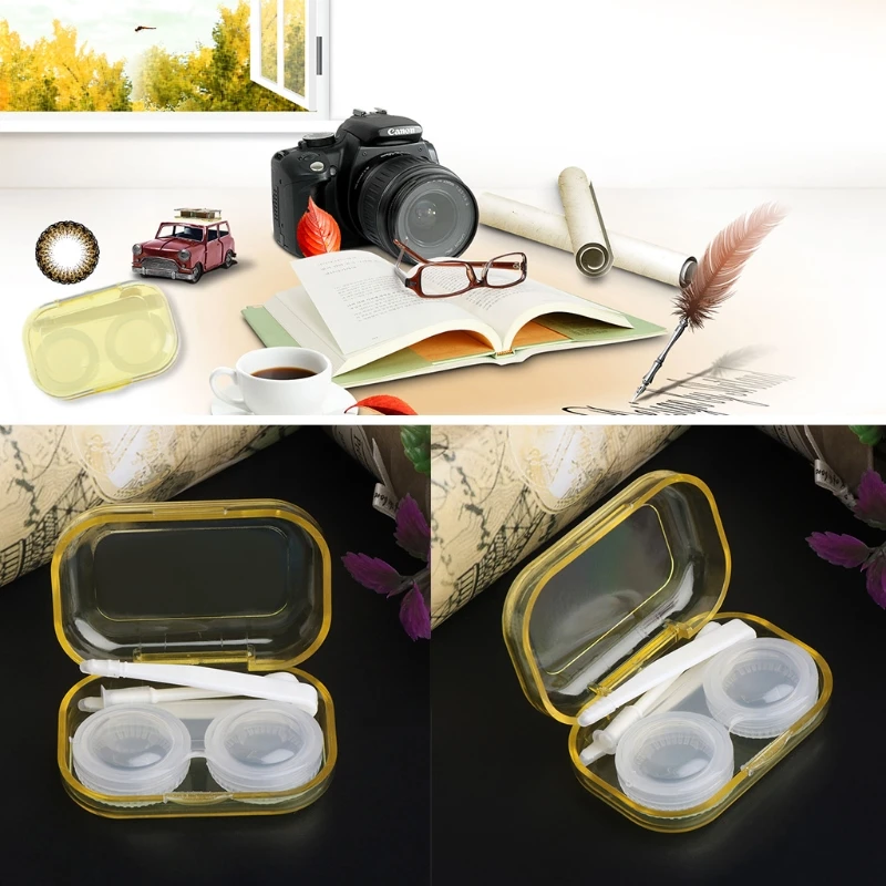 Clear Cosmetic Contact Lenses Case Eyes Care Holder Container Travel Accessaries
Clear Cosmetic Contact Lenses Case Eyes Care Holder Container Travel Accessaries