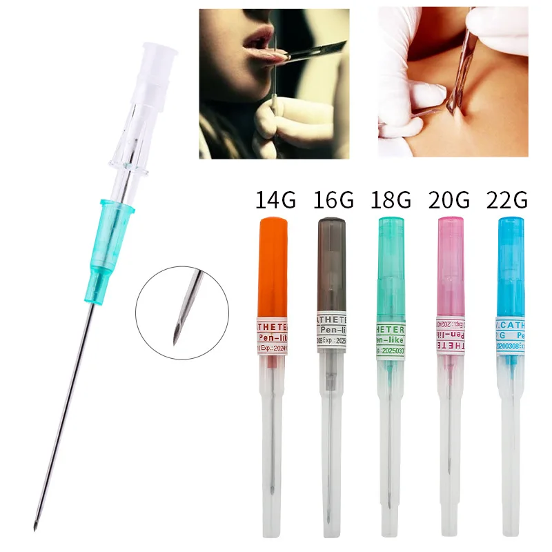 1pcs Surgical Steel I.V. Catheter Cannula Sterile Piercing Needles 14G 16G 18G 20G Ear Lip Belly Body Piercing Professional Tool
1pcs Surgical Steel I.V. Catheter Cannula Sterile Piercing Needles 14G 16G 18G 20G Ear Lip Belly Body Piercing Professional Tool