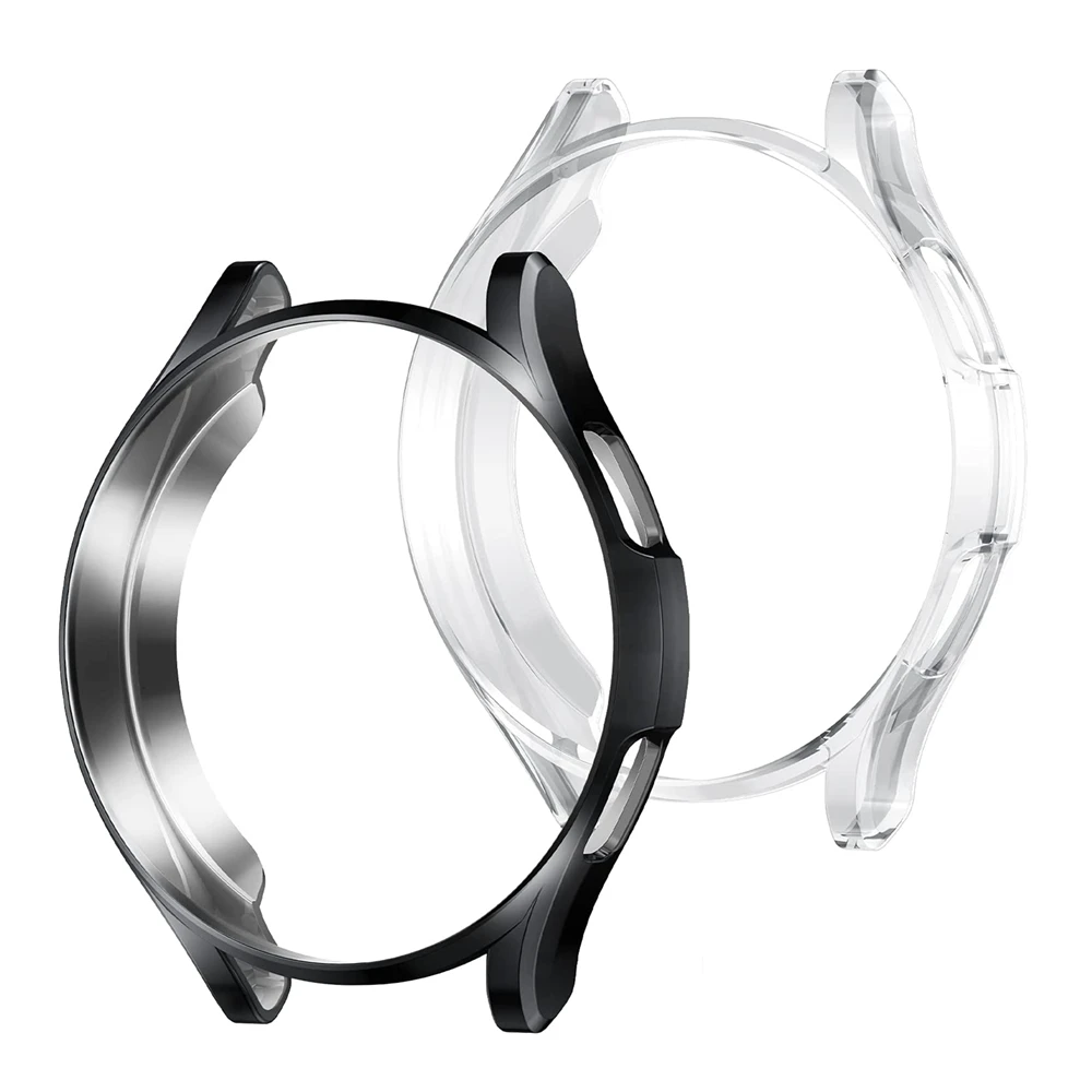 2 Pack Case for Samsung Galaxy Watch 4 Classic 46mm 42mm Soft TPU Protective Bumper Shell for Galaxy Watch3 45mm 41mm Cover
2 Pack Case for Samsung Galaxy Watch 4 Classic 46mm 42mm Soft TPU Protective Bumper Shell for Galaxy Watch3 45mm 41mm Cover