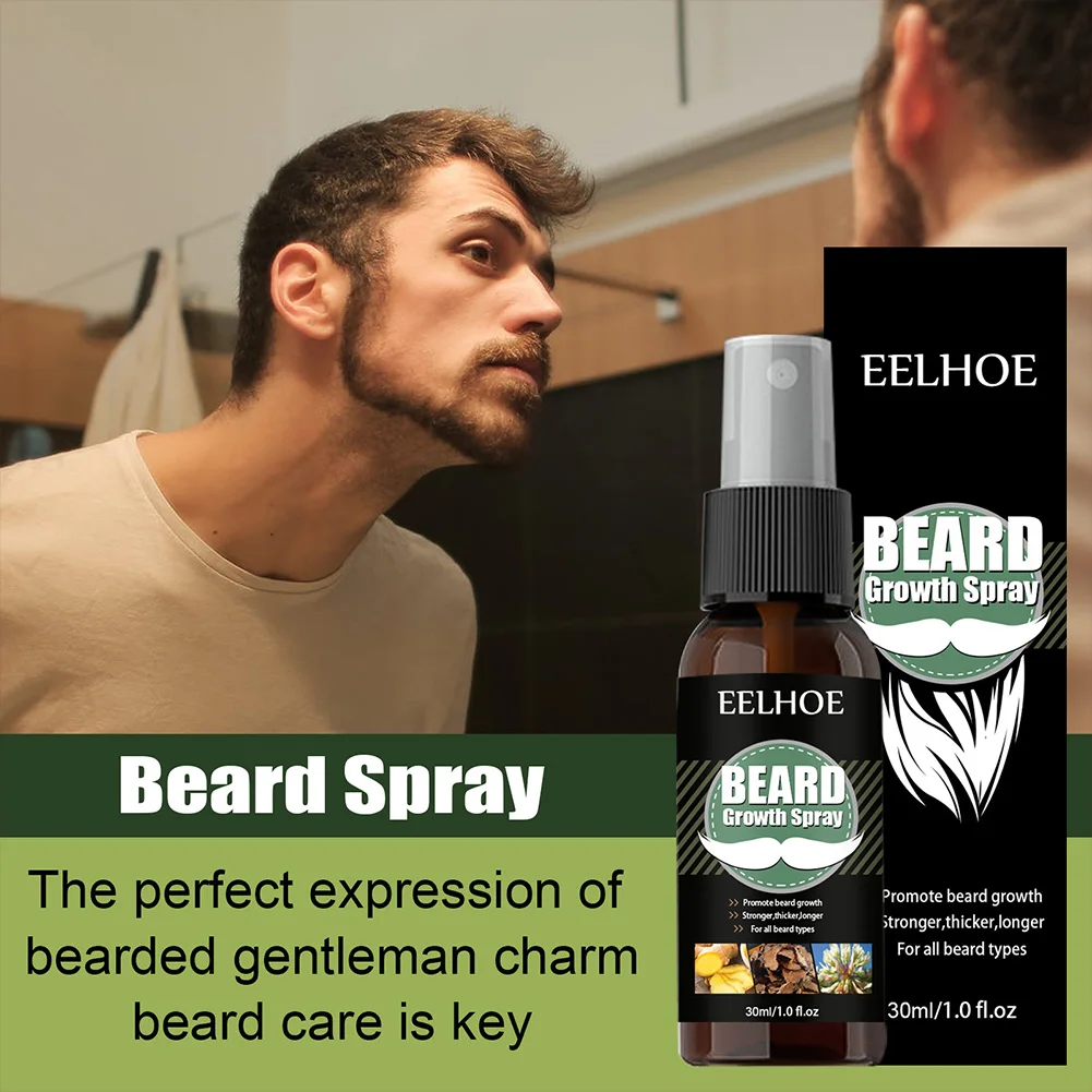 Beard Growth Spray Mustache Accelerator Serum Nourishing Growth for Thicker Fuller Beard Moisturizing Beard Hair Growth Spray
Beard Growth Spray Mustache Accelerator Serum Nourishing Growth for Thicker Fuller Beard Moisturizing Beard Hair Growth Spray