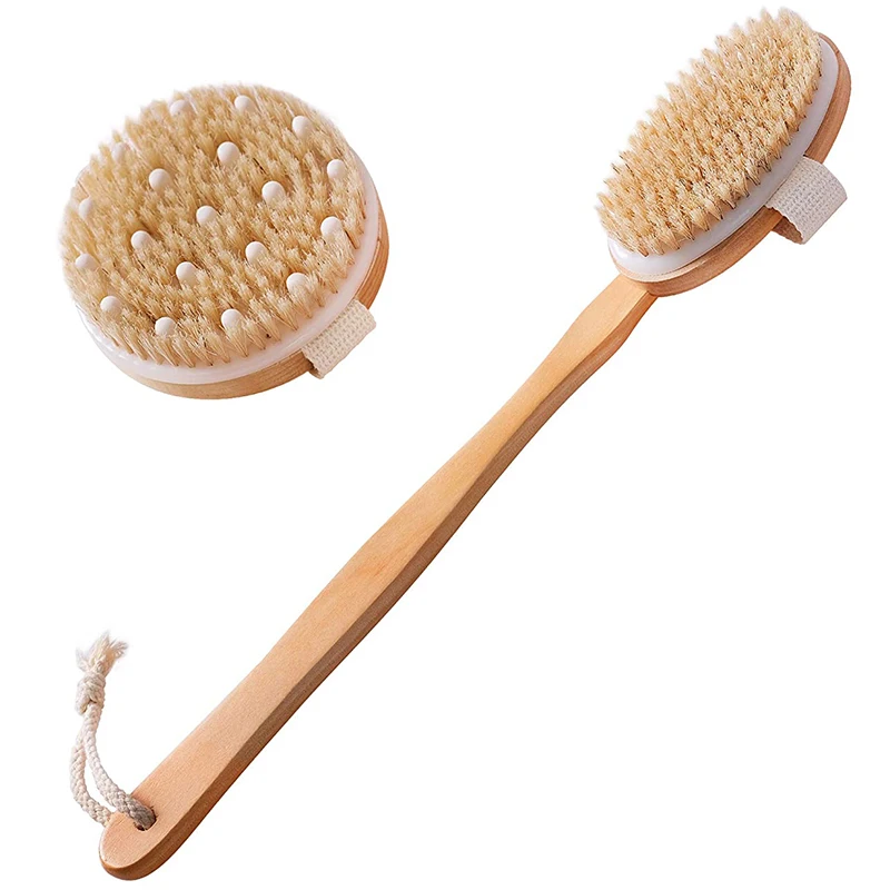 Dry Brushing Body Brush Set of 2, Dry Skin Exfoliating Brush, Handle Back Scrubber for Shower, Dry Brush for Cellulite
Dry Brushing Body Brush Set of 2, Dry Skin Exfoliating Brush, Handle Back Scrubber for Shower, Dry Brush for Cellulite
