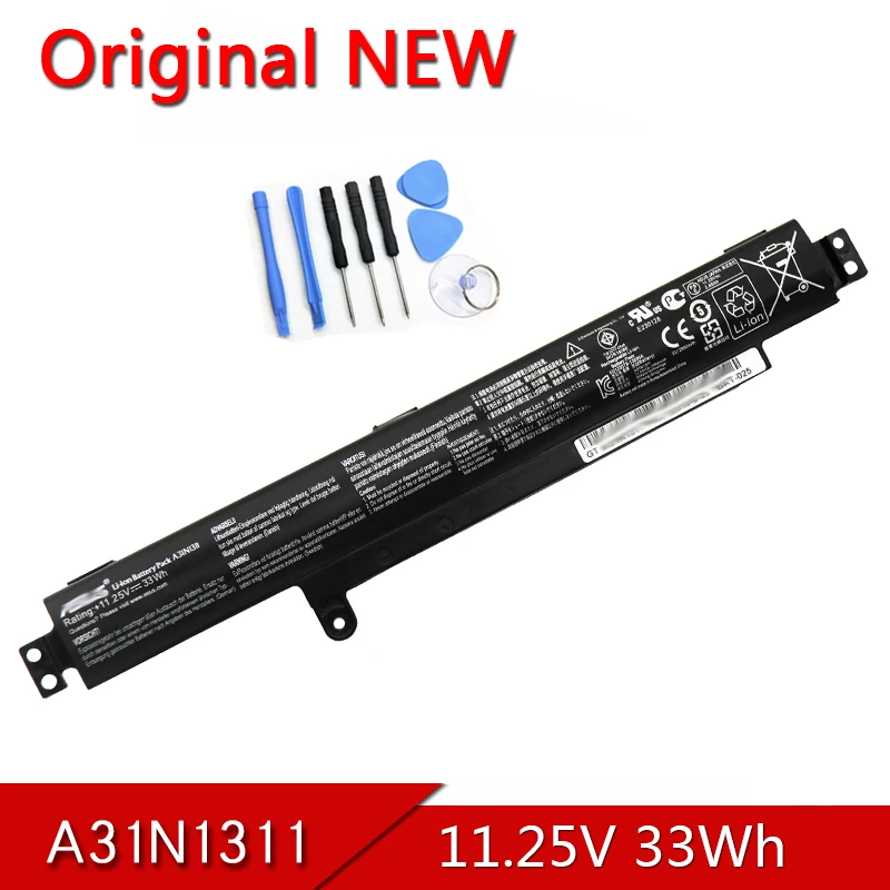 A31N1311 NEW Original Laptop Battery For ASUS VivoBook F102BA X102B X102BA-BH41T X102BA-DF1200 X102BA-HA41002F 11.25V 33Wh NEW
A31N1311 NEW Original Laptop Battery For ASUS VivoBook F102BA X102B X102BA-BH41T X102BA-DF1200 X102BA-HA41002F 11.25V 33Wh NEW