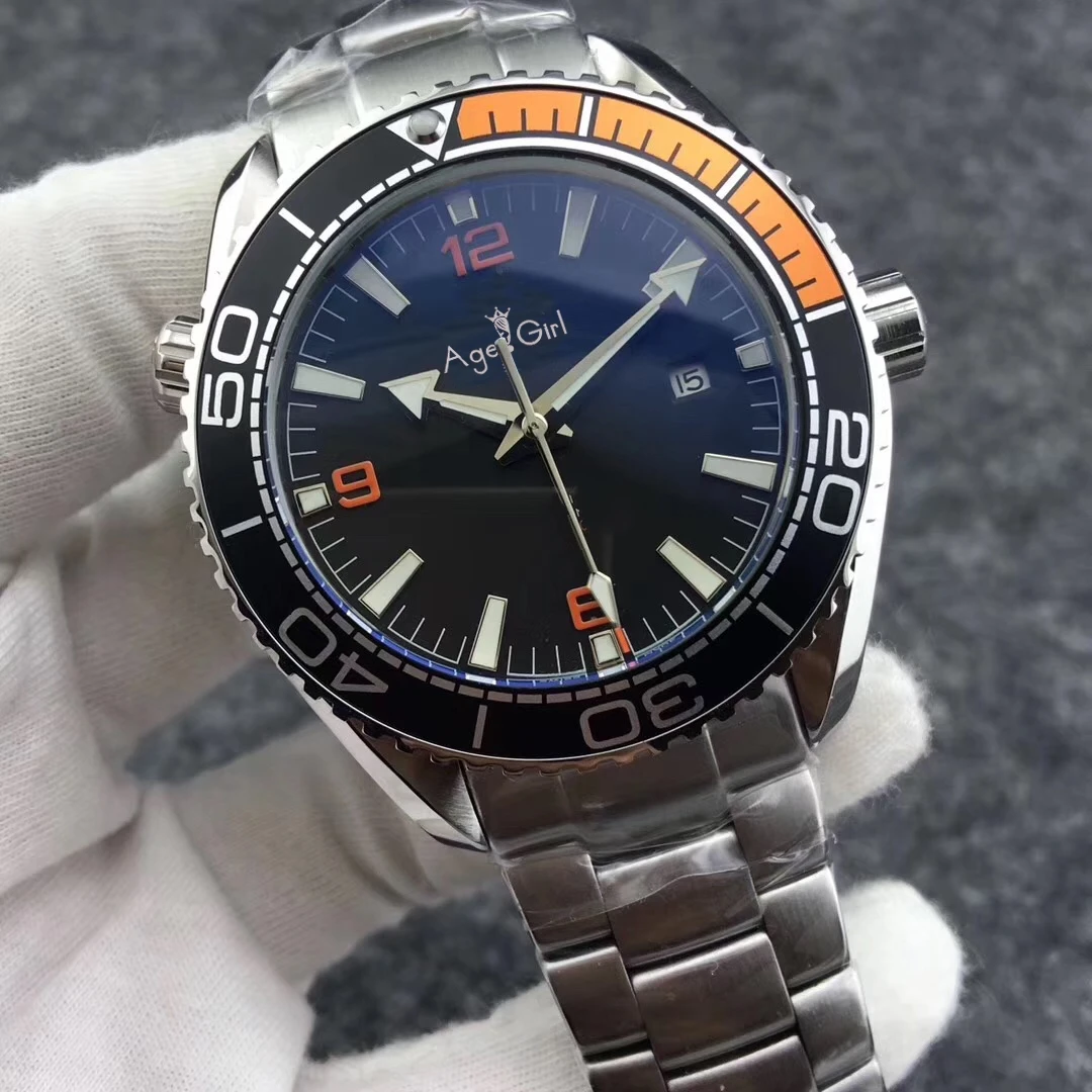 Classic New Men Automatic Mechanical Orange Canvas Black Leather Professional Stainless Steel Sapphire Luminous Grey Watch
Classic New Men Automatic Mechanical Orange Canvas Black Leather Professional Stainless Steel Sapphire Luminous Grey Watch