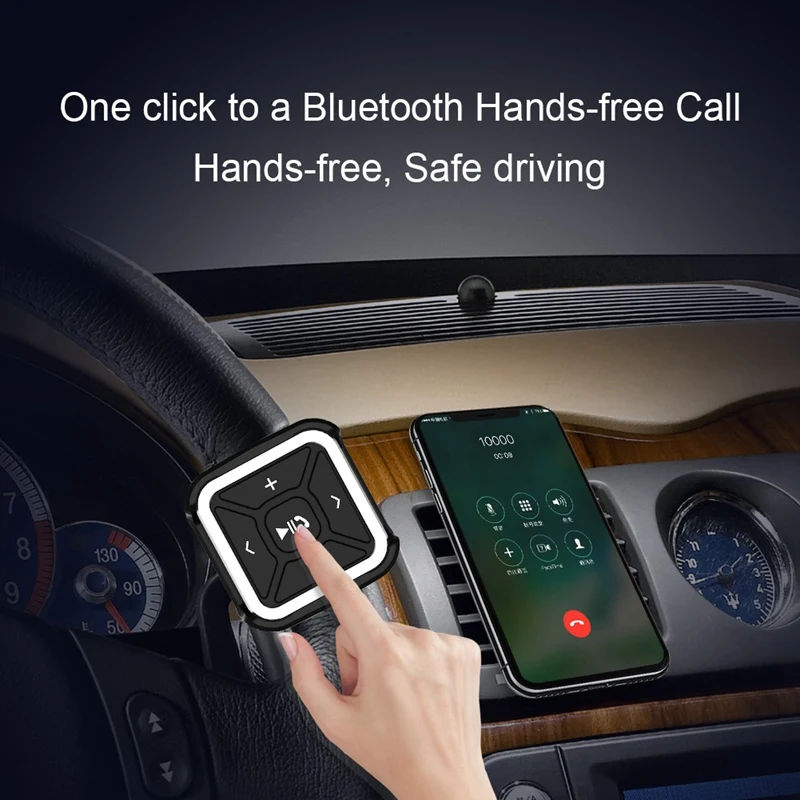 Car Bluetooth Receiver Remote Control with Clip for Headphones Wireless Audio Adapter for Car Home for Hand-Free Call
Car Bluetooth Receiver Remote Control with Clip for Headphones Wireless Audio Adapter for Car Home for Hand-Free Call