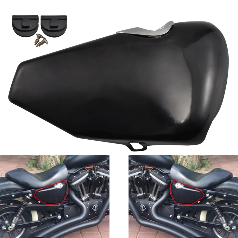Motorcycle Black Side Battery Fairing Cover Left Right Fits For Harley Sportster XL883 XL1200 48 72 2004-2018 New
Motorcycle Black Side Battery Fairing Cover Left Right Fits For Harley Sportster XL883 XL1200 48 72 2004-2018 New