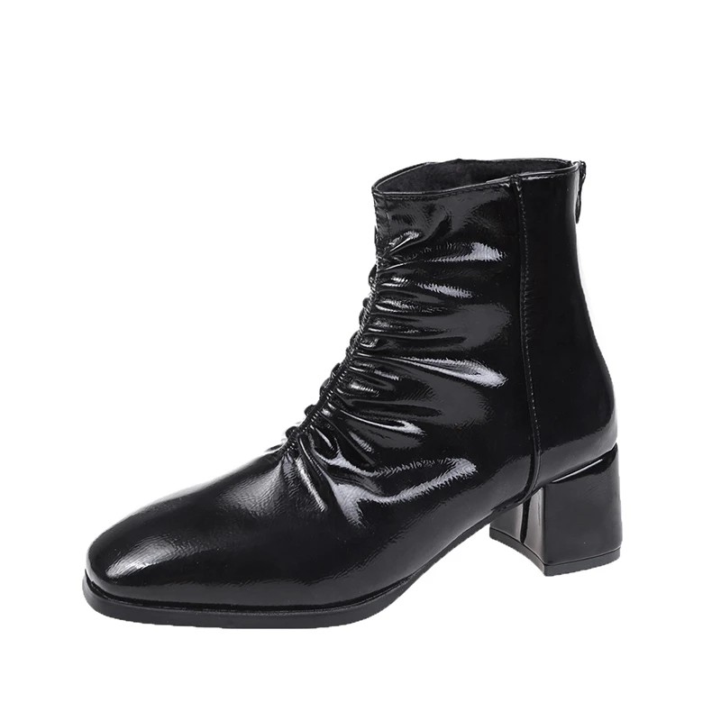 Fashion Riding Boots Women 2021 Autumn New Square Toe Ankle Booties Woman Rear Zipper Short Tube Boot Women's High Heels Shoes
Fashion Riding Boots Women 2021 Autumn New Square Toe Ankle Booties Woman Rear Zipper Short Tube Boot Women's High Heels Shoes