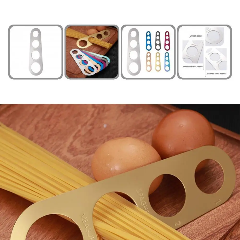 Wide Application Durable Dishwasher Safe Pasta Measurer Anti-aging Spaghetti Ruler Device 4 Holes Measure Tool
Wide Application Durable Dishwasher Safe Pasta Measurer Anti-aging Spaghetti Ruler Device 4 Holes Measure Tool