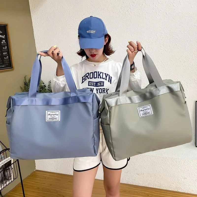 Large Capacity Gym Fitness Sport Bag Short Distance Shoulder Bag Waterproof Travel Duffle Bag for Women 2021 Fashion Weekend Bag
Large Capacity Gym Fitness Sport Bag Short Distance Shoulder Bag Waterproof Travel Duffle Bag for Women 2021 Fashion Weekend Bag