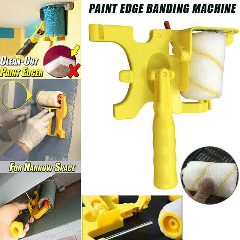 Multi-function Clean-Cut Paint Edger Roller Brush Safe Tool For Home Room Wall Ceilings
Multi-function Clean-Cut Paint Edger Roller Brush Safe Tool For Home Room Wall Ceilings