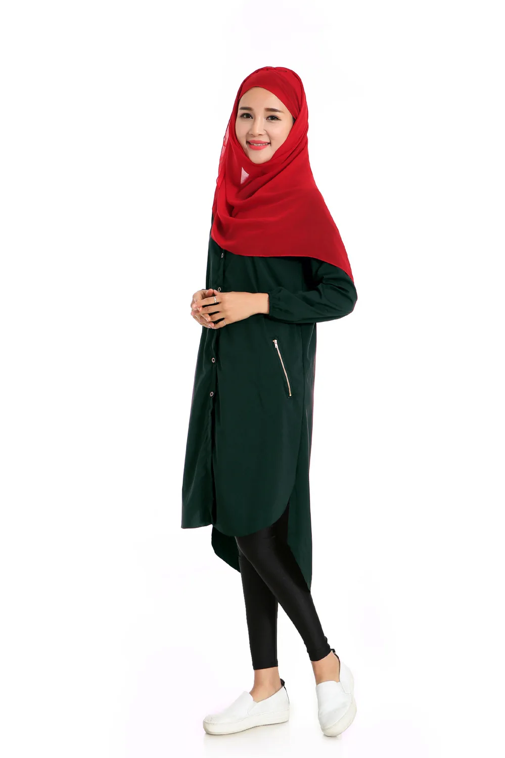 2021fashion high quality Islamism girl's top casual chiffon shirt long sleeve blouses tops for muslim women
2021fashion high quality Islamism girl's top casual chiffon shirt long sleeve blouses tops for muslim women