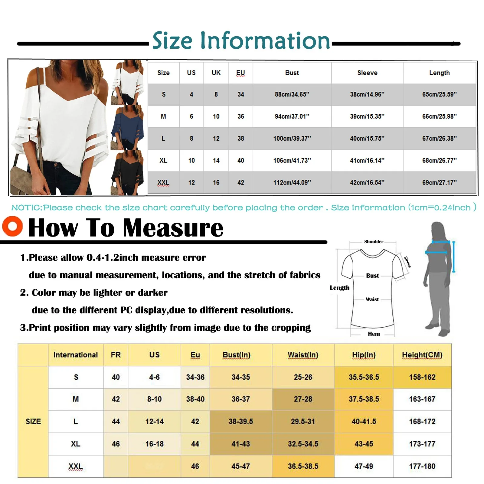 Tops Women's V Neck Mesh Panel Blouse 3/4 Bell Sleeve Dew Shoulder Casual Solid Tops Shirt 2021 #T2G
Tops Women's V Neck Mesh Panel Blouse 3/4 Bell Sleeve Dew Shoulder Casual Solid Tops Shirt 2021 #T2G