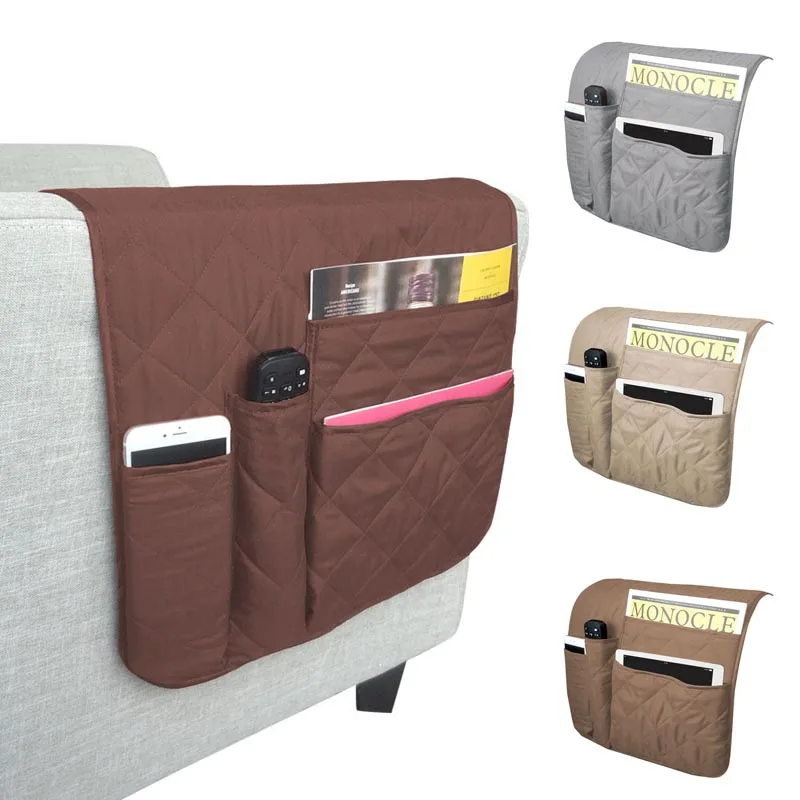 Four Pockets Chair Couch Mobile Phones Magazine Sundries Organizer Sofa Arm Rest TV Remote Control Storage Bag
Four Pockets Chair Couch Mobile Phones Magazine Sundries Organizer Sofa Arm Rest TV Remote Control Storage Bag