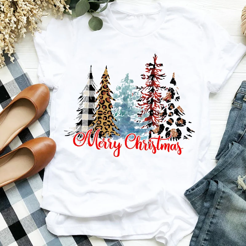 Women Lady Leopard Truck Tree Autumn Winter Merry Christmas Womens Clothes Tee for Tshirt Female Tops Graphic T-shirt
Women Lady Leopard Truck Tree Autumn Winter Merry Christmas Womens Clothes Tee for Tshirt Female Tops Graphic T-shirt