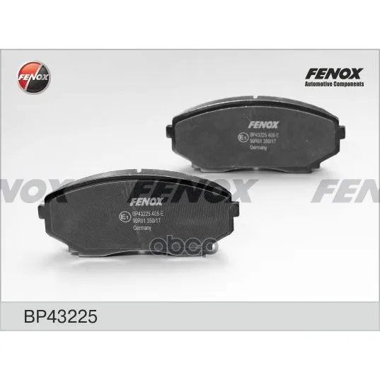 Колодки Тормозные Дисковые FENOX арт. BP43225 | Зеркало и чехлы