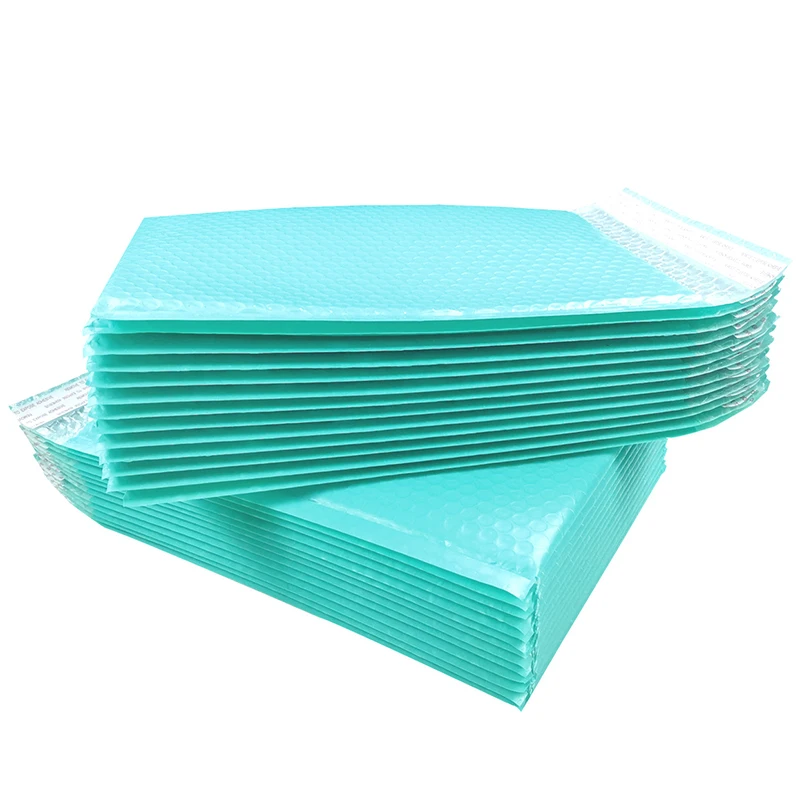 

50 Pcs Teal Green Poly Bubble Mail Gift Bubble Envelope Filled Shipping Mail Envelope Bubble Mailers Padded Envelopes Lined